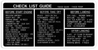 Checklists / Reference