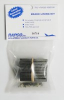 Rapco RA66-108-8K Brake Lining Kit - 8 Pack