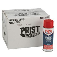 Prist Acrylic and Plastic Aircraft Windscreen Cleaner - Case of 12 Cans