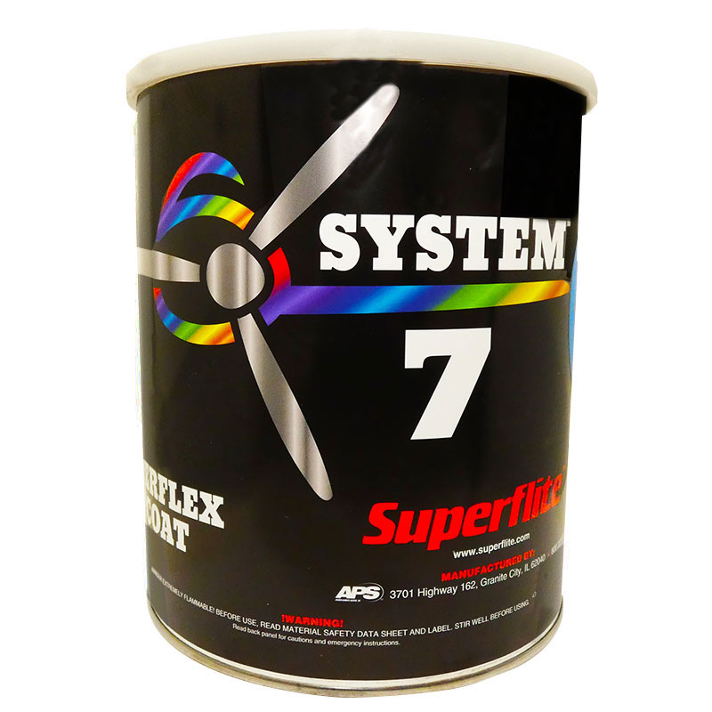 Superflite Urethane Topcoat - Intense Black - Gallon- Expired