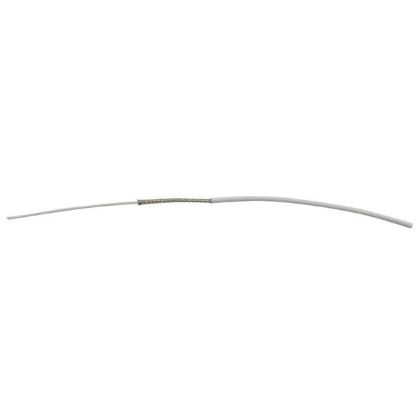 Shielded Wire MIL-C-27500 - White - Per Foot