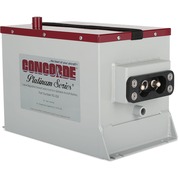 Concorde Platinum Sealed Battery RG-224