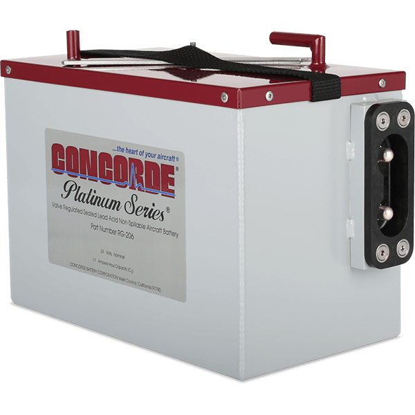 Concorde Platinum Sealed Battery RG-206