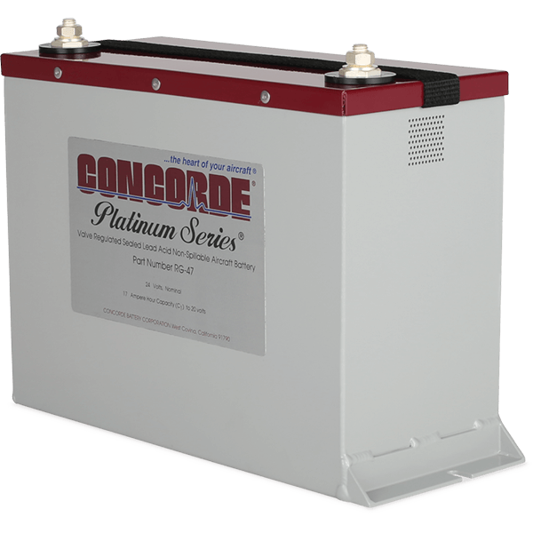 Concorde RG-47 Aircraft Battery