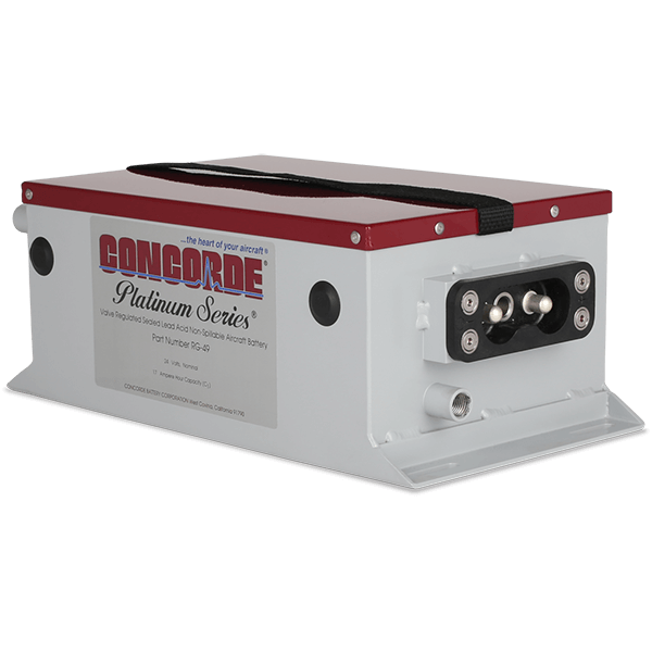 Concorde RG-49 Aircraft Battery