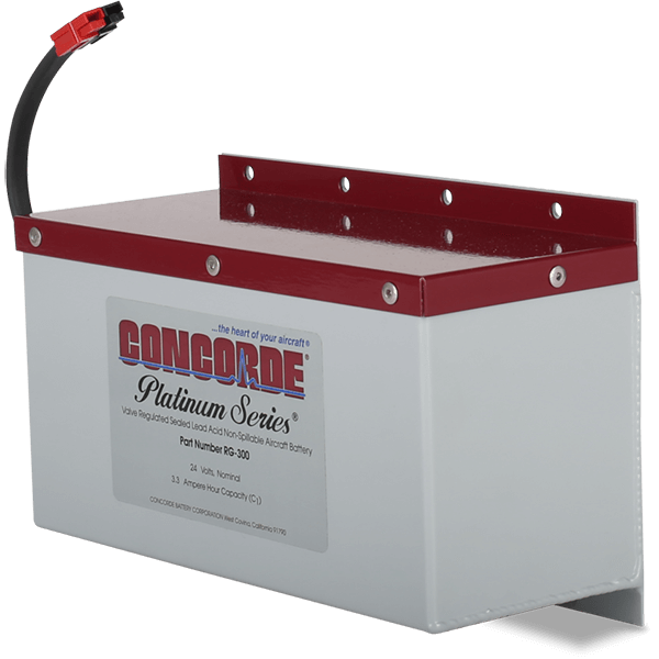 Concorde RG-300 Aircraft Battery