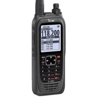Icom A25C Sport VHF Air Band COM Handheld Radio - AA Battery Pack