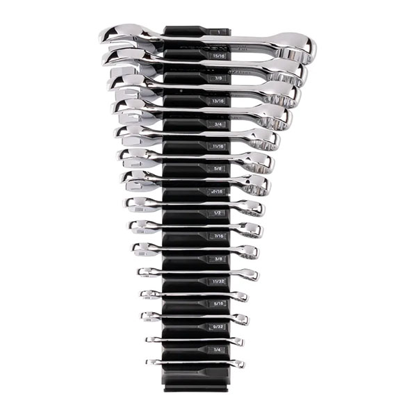 Tekton Stubby Combination Wrench Set With Modular Organizers